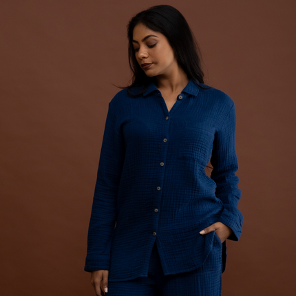 Soft Cobalt Shirt