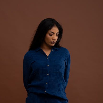 Soft Cobalt Shirt