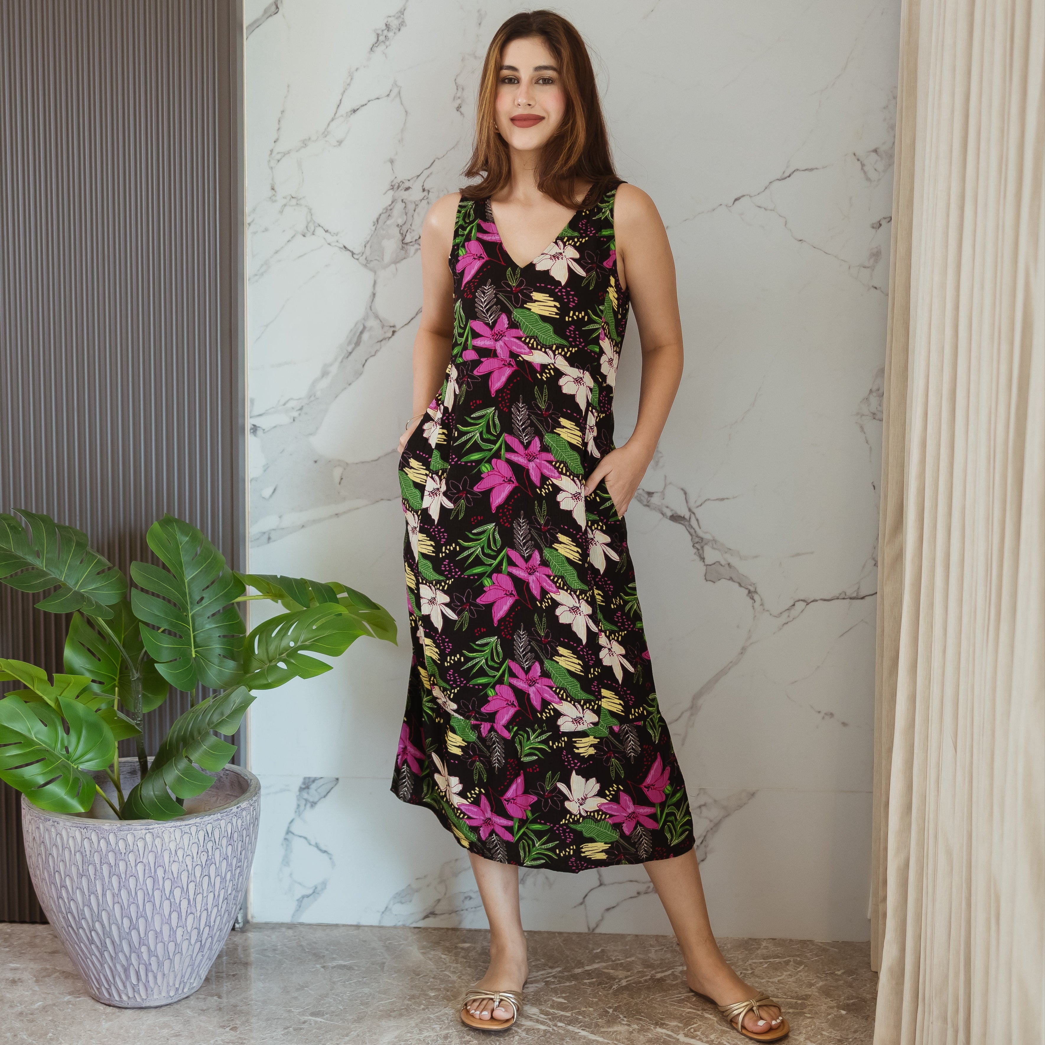 Bloom Twisted Dress