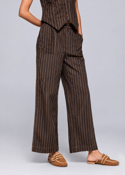 Olive Corduroy Vest Pant