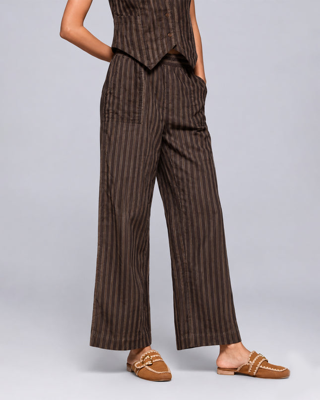 Olive Corduroy Vest Pant