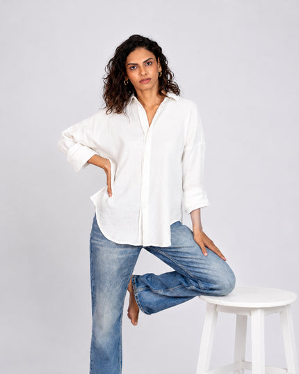 Oversized White Shirt