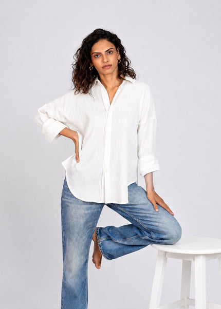 Oversized White Shirt