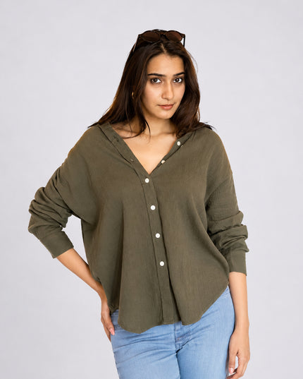 Seaweed Oversized Shirt