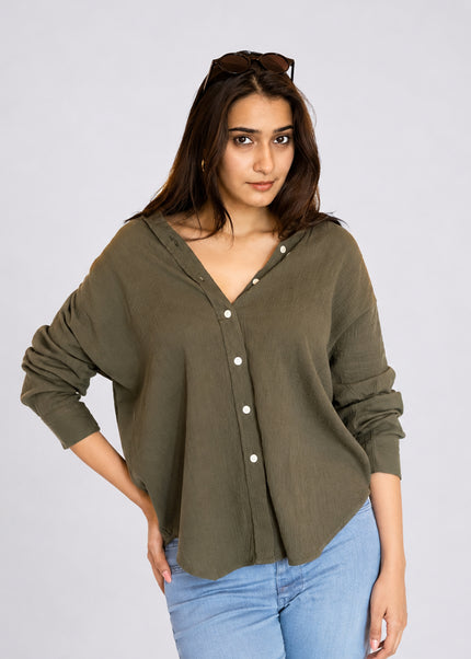 Seaweed Oversized Shirt