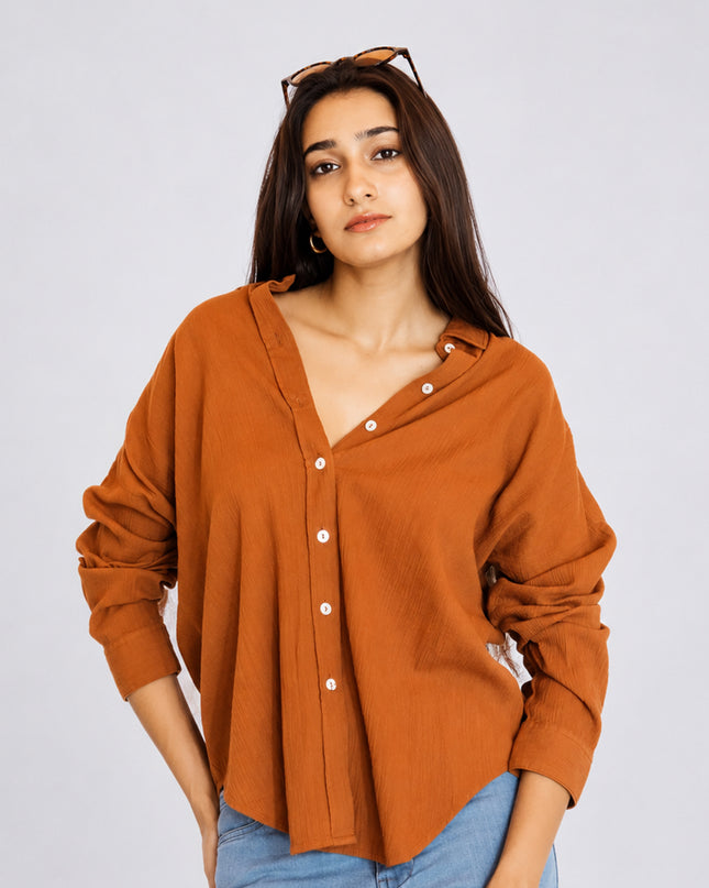 Sandstone Oversized Shirt