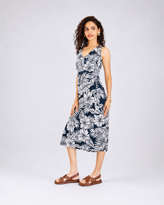 Ethereal Printed Dress