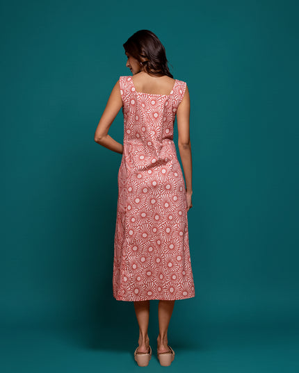 Aura Printed Dress