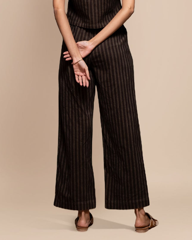 Olive Corduroy Vest Pant