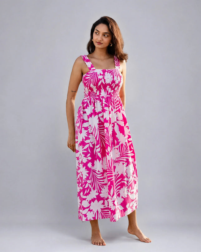 Scarlet Printed Dress