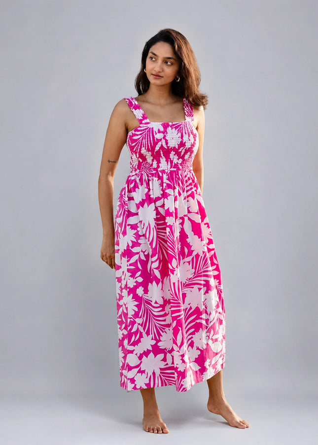 Scarlet Printed Dress