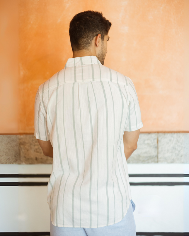 Mint Striped Shirt