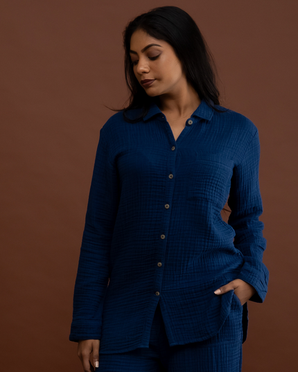 Soft Cobalt Shirt