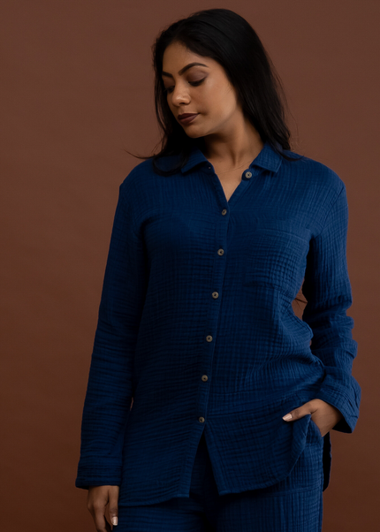 Soft Cobalt Shirt
