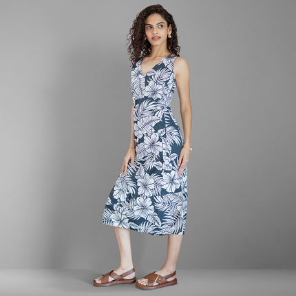 Ethereal Printed Dress