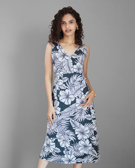 Ethereal Printed Dress