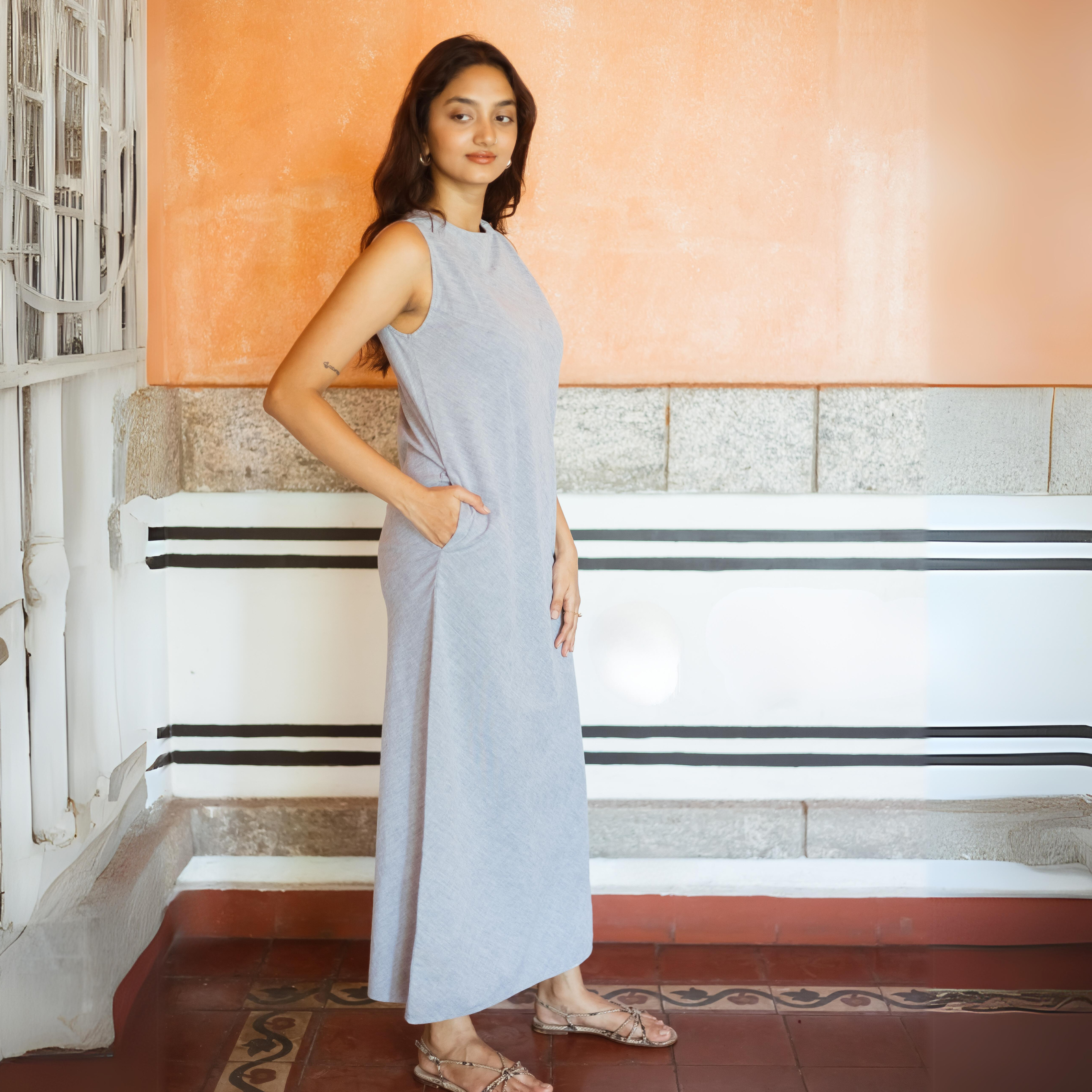 Chambray Dress