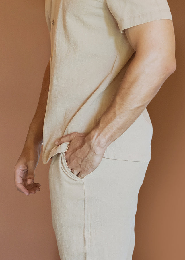 Latte Crinkle Co-ord