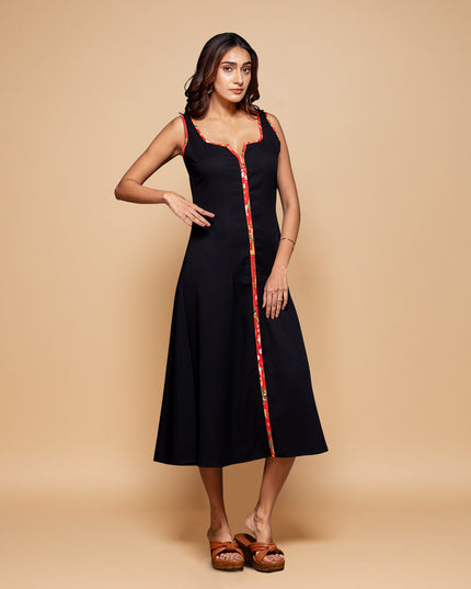 Peony Zipper Dress