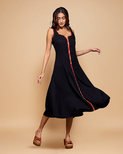 Peony Zipper Dress