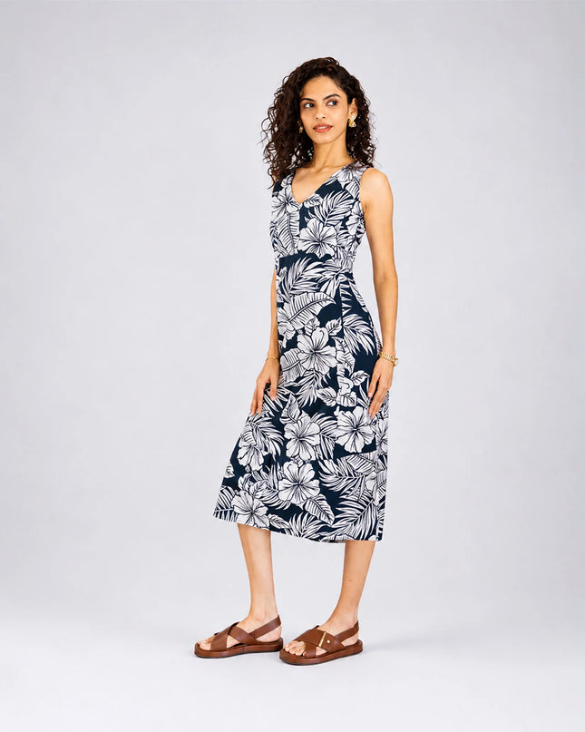Ethereal Printed Dress