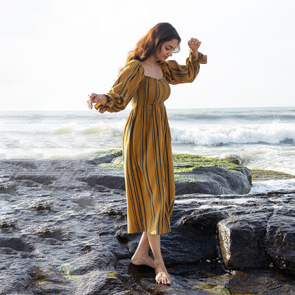Dandelion Striped Dress
