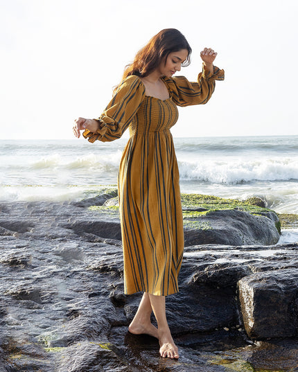 Dandelion Striped Dress