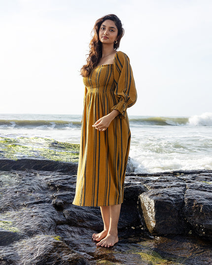Dandelion Striped Dress