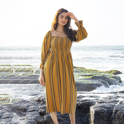 Dandelion Striped Dress