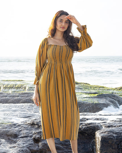Dandelion Striped Dress