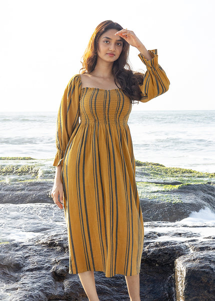 Dandelion Striped Dress