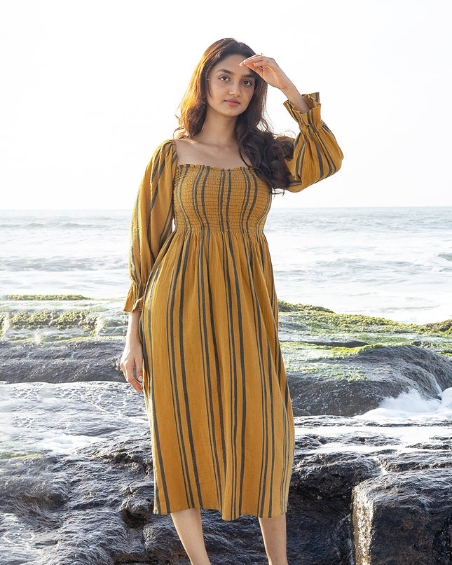 Dandelion Striped Dress