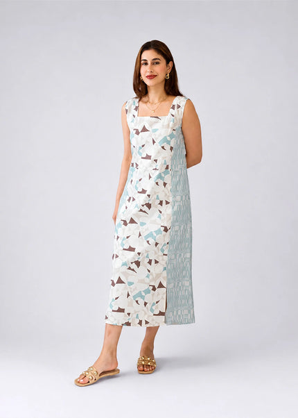 Baby Blue Patch Dress