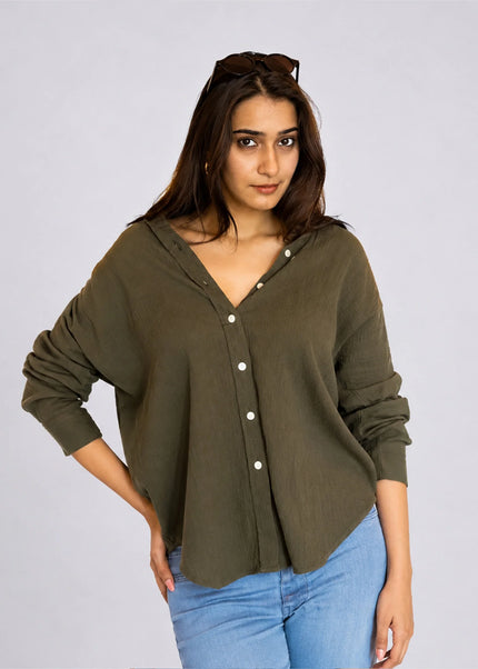 Seaweed Oversized Shirt