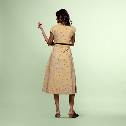 Amber Back-Cut Dress