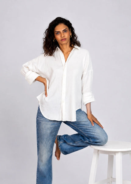 Oversized White Shirt