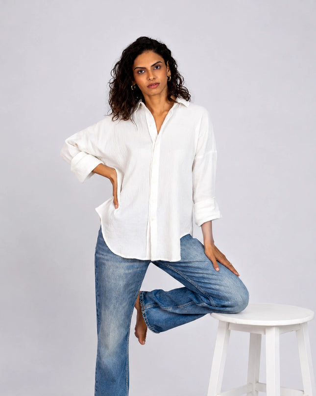 Oversized White Shirt