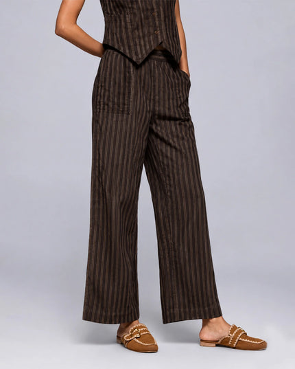 Olive Corduroy Vest Pant