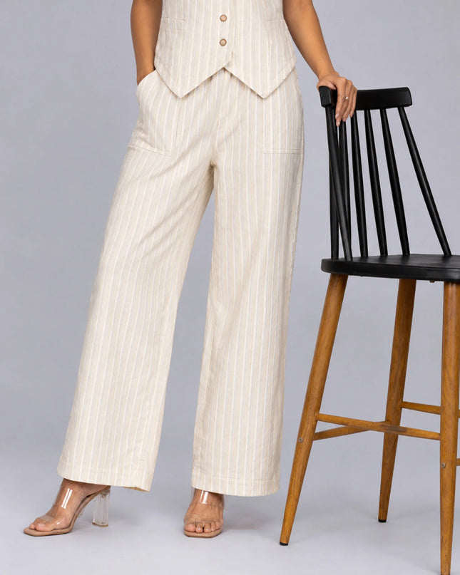Straight Corduroy Pants