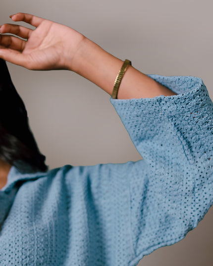 Weave Crochet Shirt