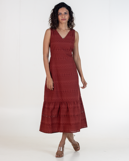 Embroidered Summer Dress