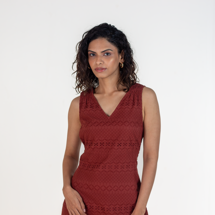 Embroidered Summer Dress