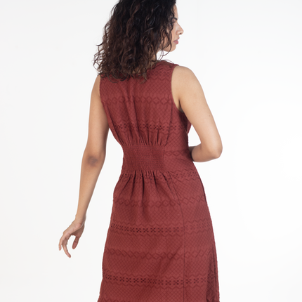 Embroidered Summer Dress