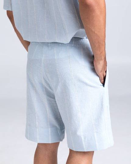 Dobby Striped Shorts