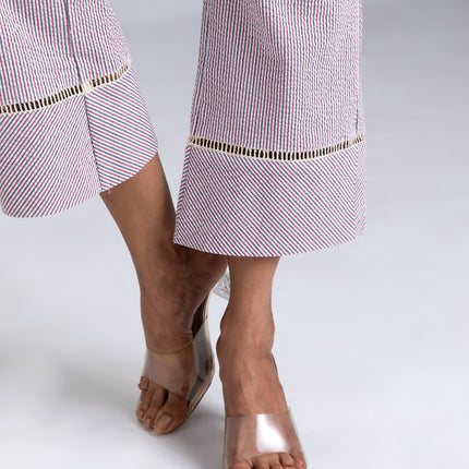 Laced Seer Sucker Co-Ord