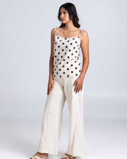 Polka Spaghetti Top