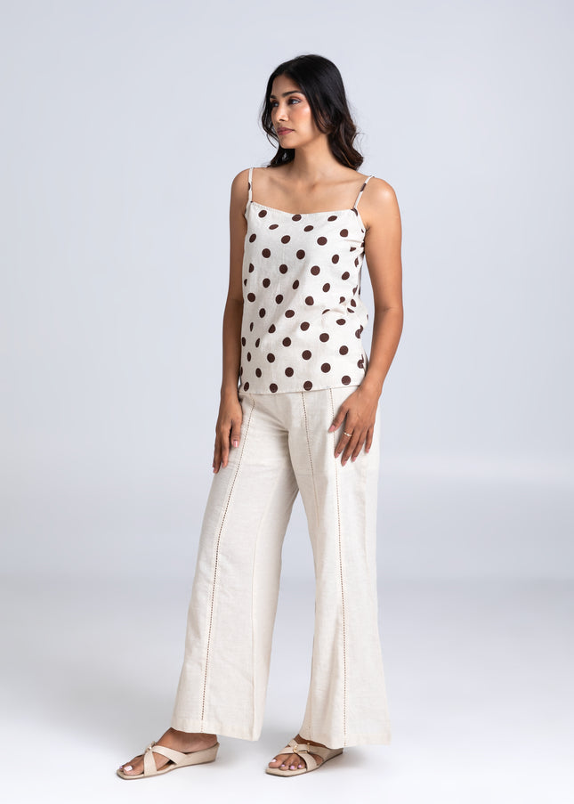 Polka Spaghetti Top