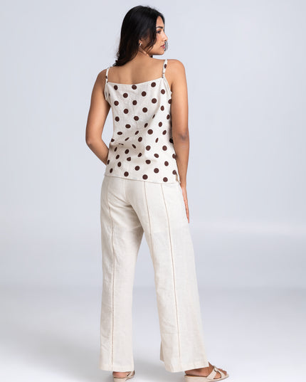 Polka Spaghetti Top