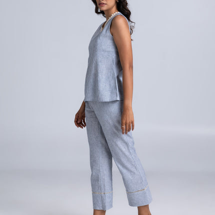Laced Seer Sucker Co-Ord