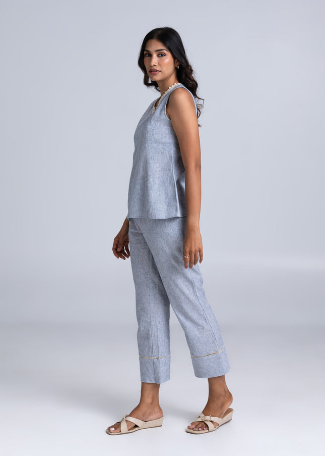 Laced Seer Sucker Co-Ord